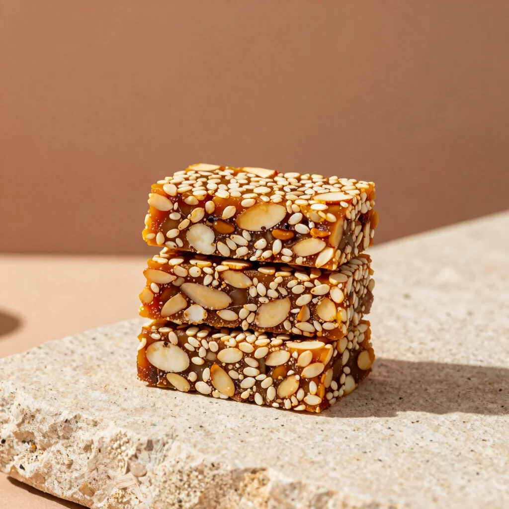 Almond Gajak Slabs